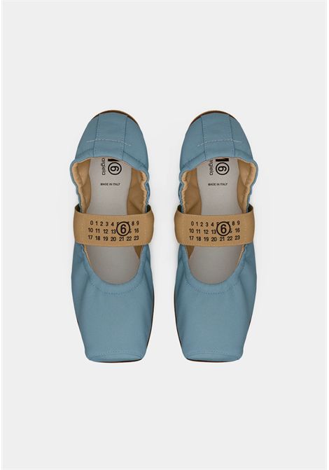 Ballerine con logo MM6 KIDS MAISON MARGIELA | 823962